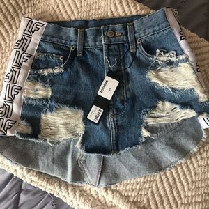 LF Jean Skirt